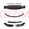 Model Y mbele bumper facelift uongofu wa mwili